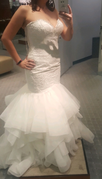 Alfred Angelo BRAND NEW never been worn dress - Picture 5 of 16